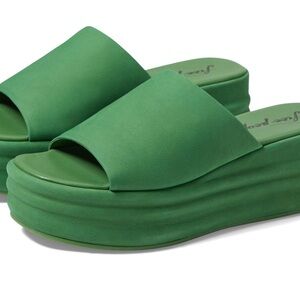 Free People Flatform Kelly Green